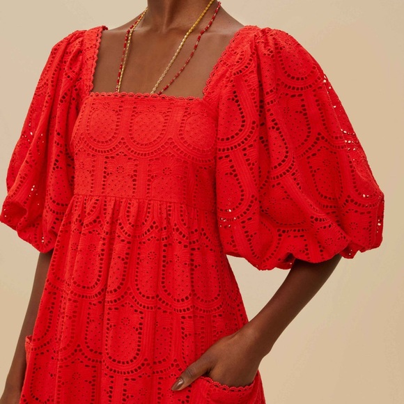 FARM Rio Red Maxi Dress - Picture 2 of 15